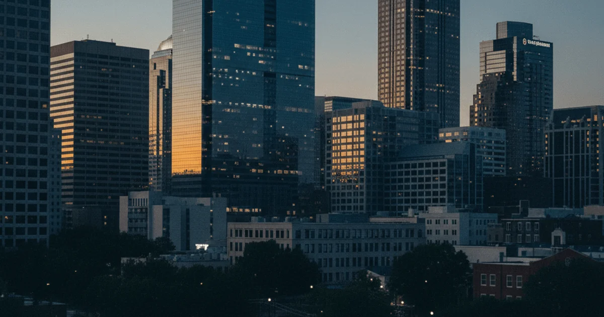 Charlotte legal advertising market showing $2.4M monthly spend with extreme fragmentation