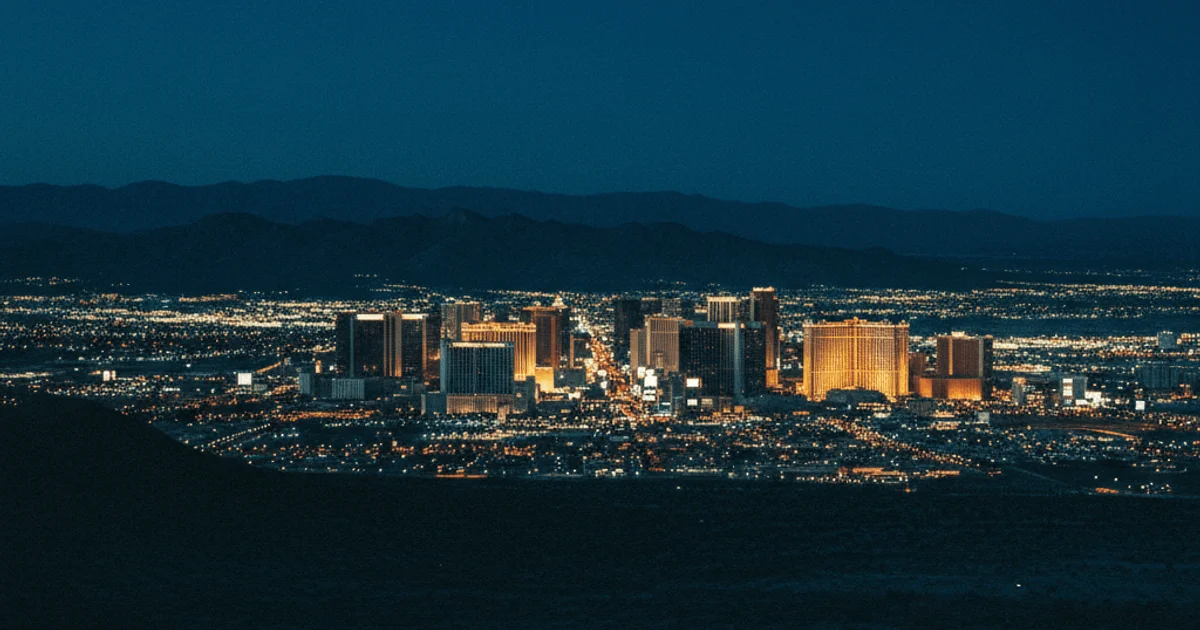 Las Vegas legal advertising market showing $4.5M monthly spend with 33% CTV and YouTube dominance