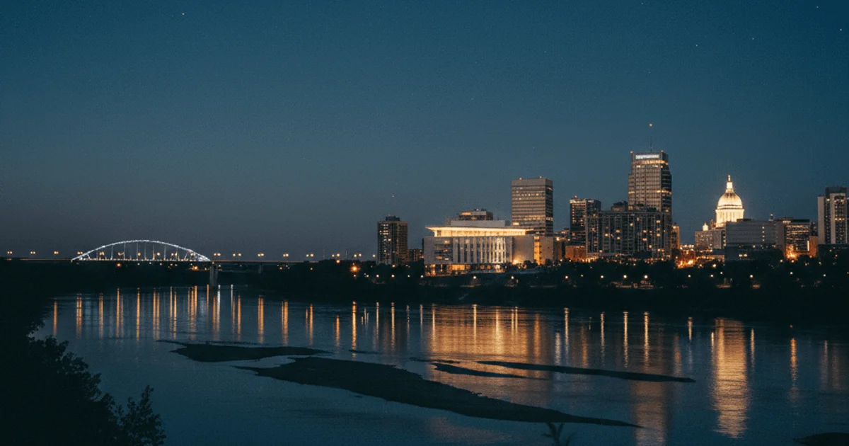 Little Rock legal advertising market showing $2.6M monthly spend with Morgan at 29.5%