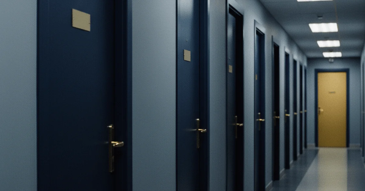 Personal injury law firm branding audit showing visual sameness across 200 firms in 35 US markets