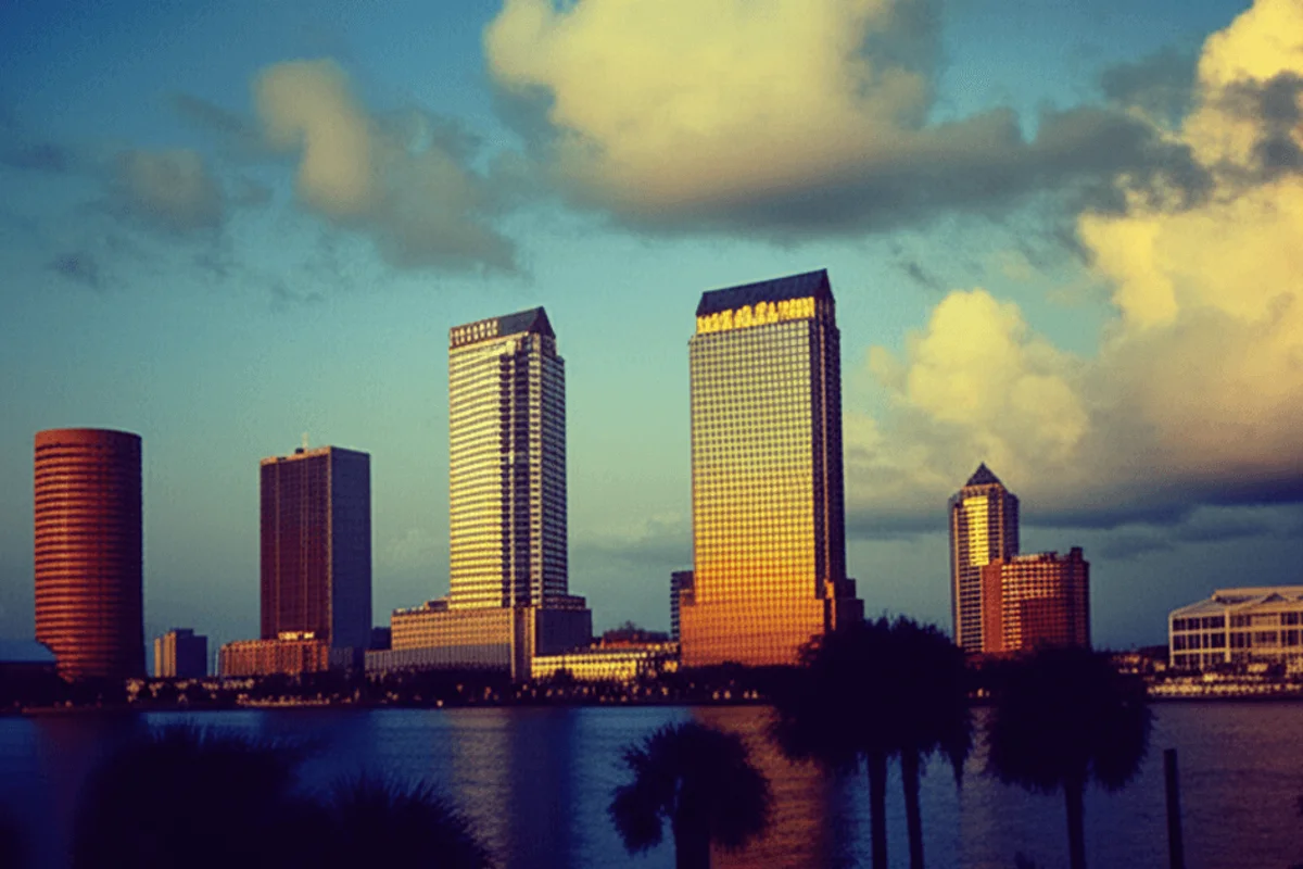 Tampa Bay legal advertising market showing $5.5M monthly spend with Morgan & Morgan dominance