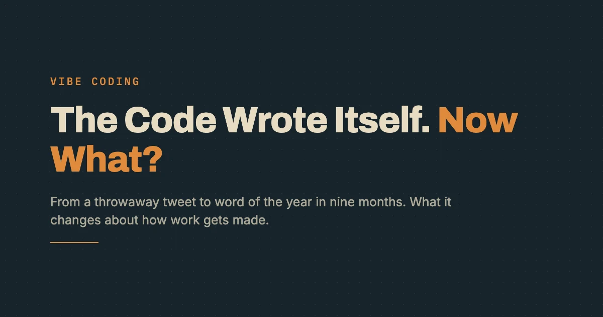 What is vibe coding: timeline from Karpathy's February 2025 tweet to Collins Word of the Year