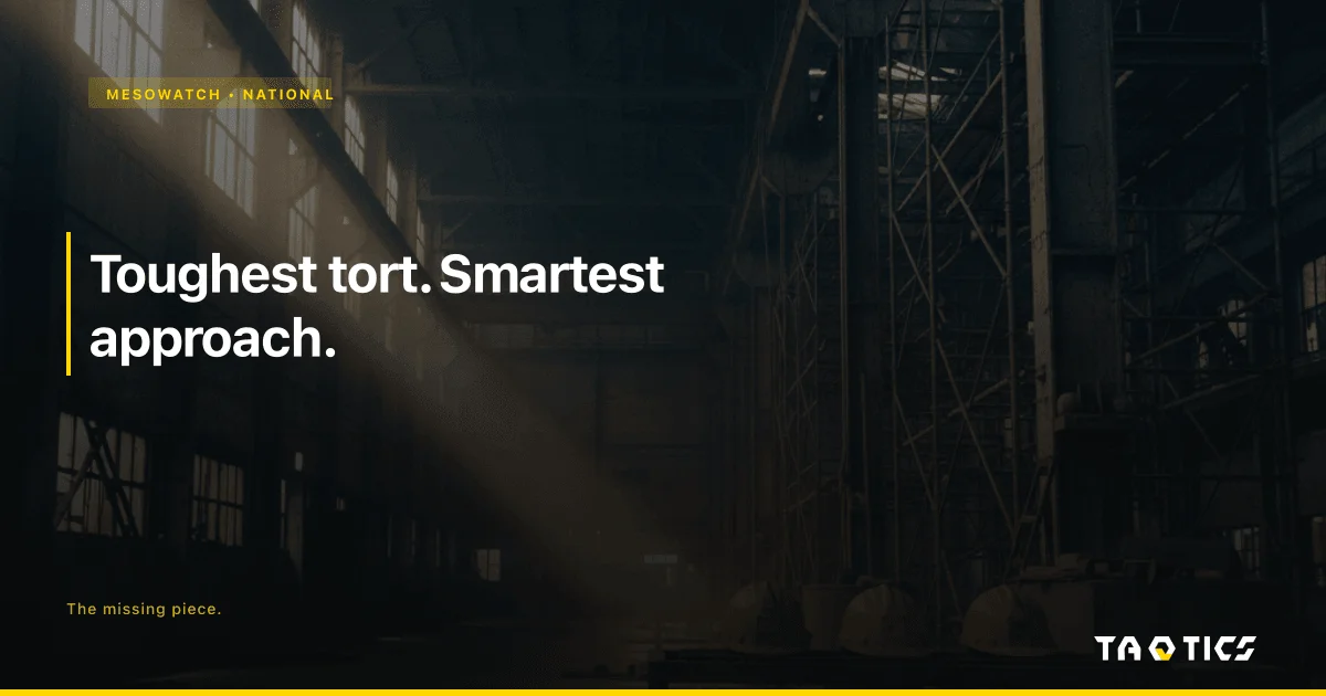 MesoWatch, National Mesothelioma Platform by Taqtics