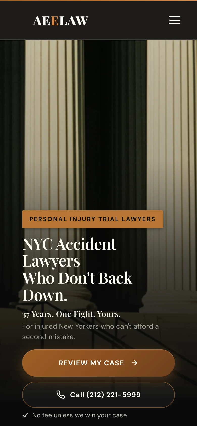 A New York injury firm: Mobile