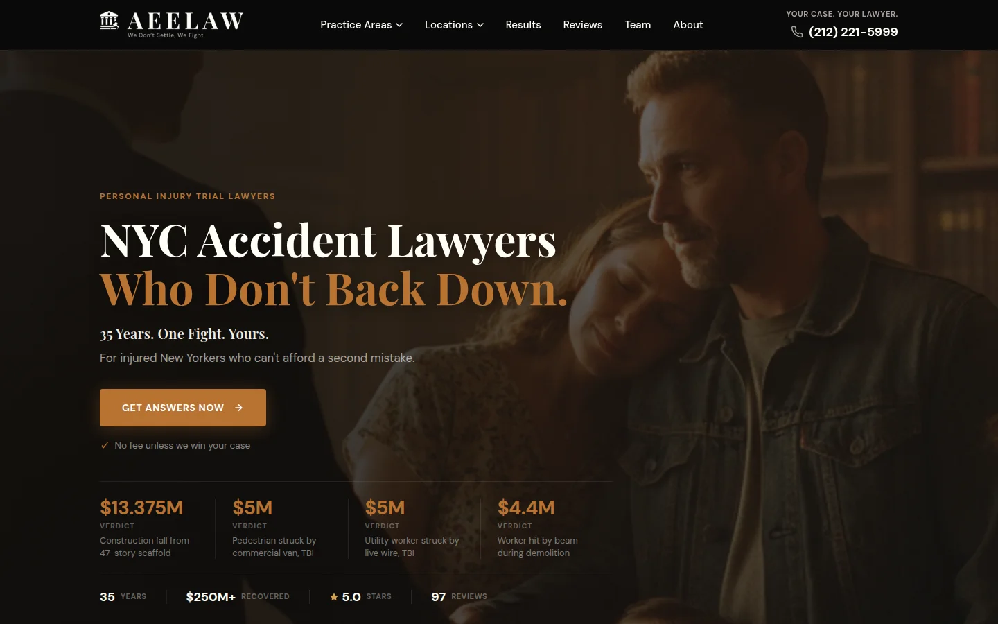 AEE Law homepage
