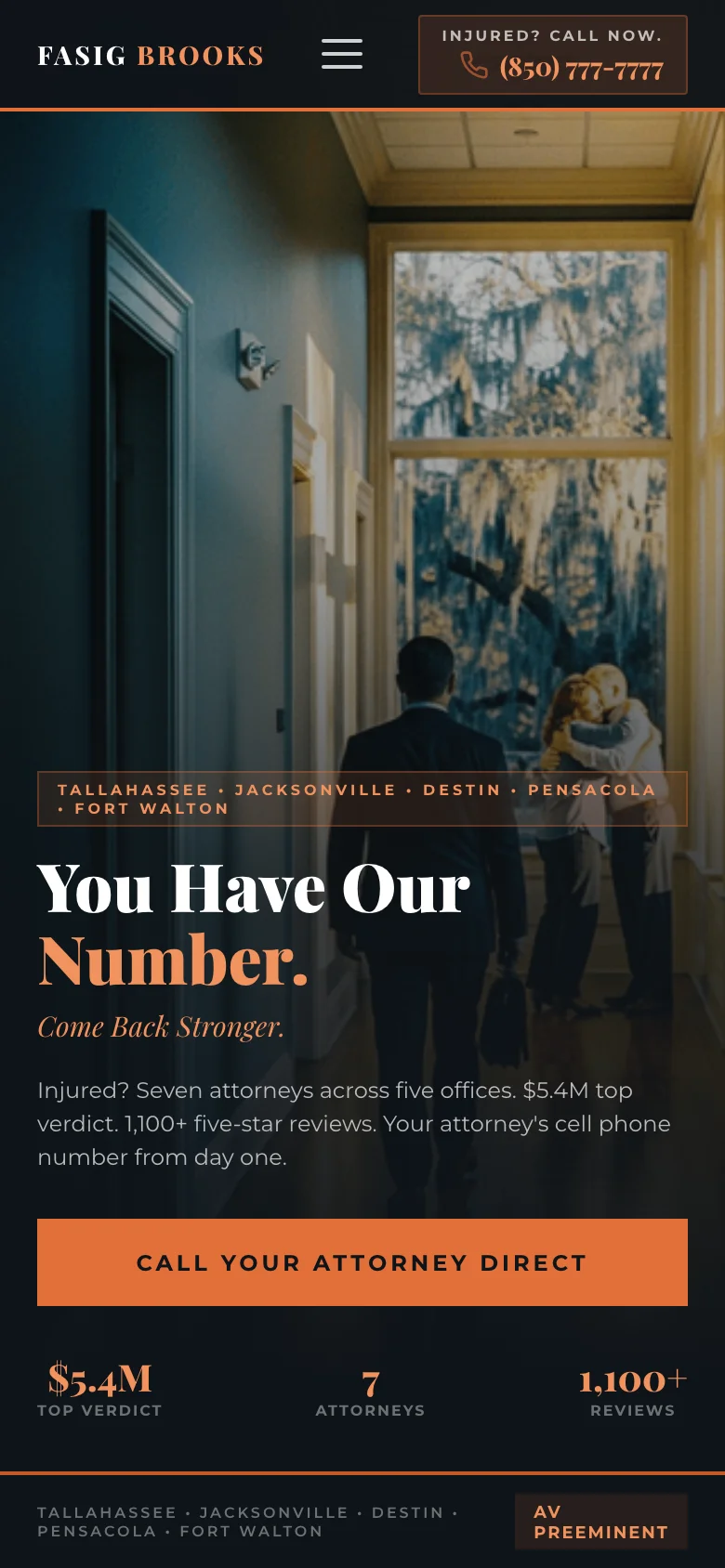 Fasig Brooks Mobile, Live