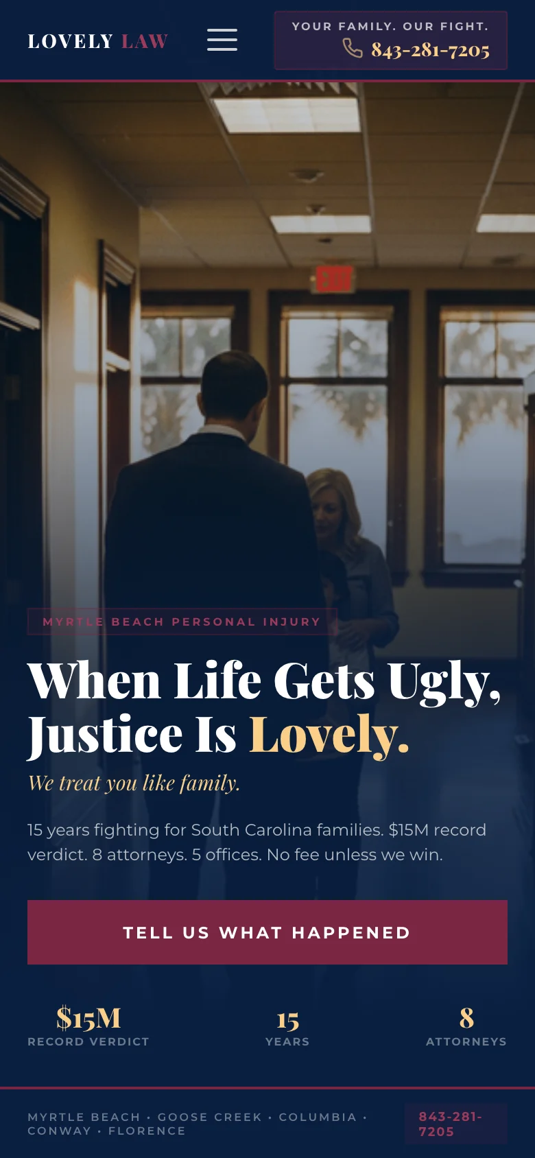 Lovely Law Mobile, Live